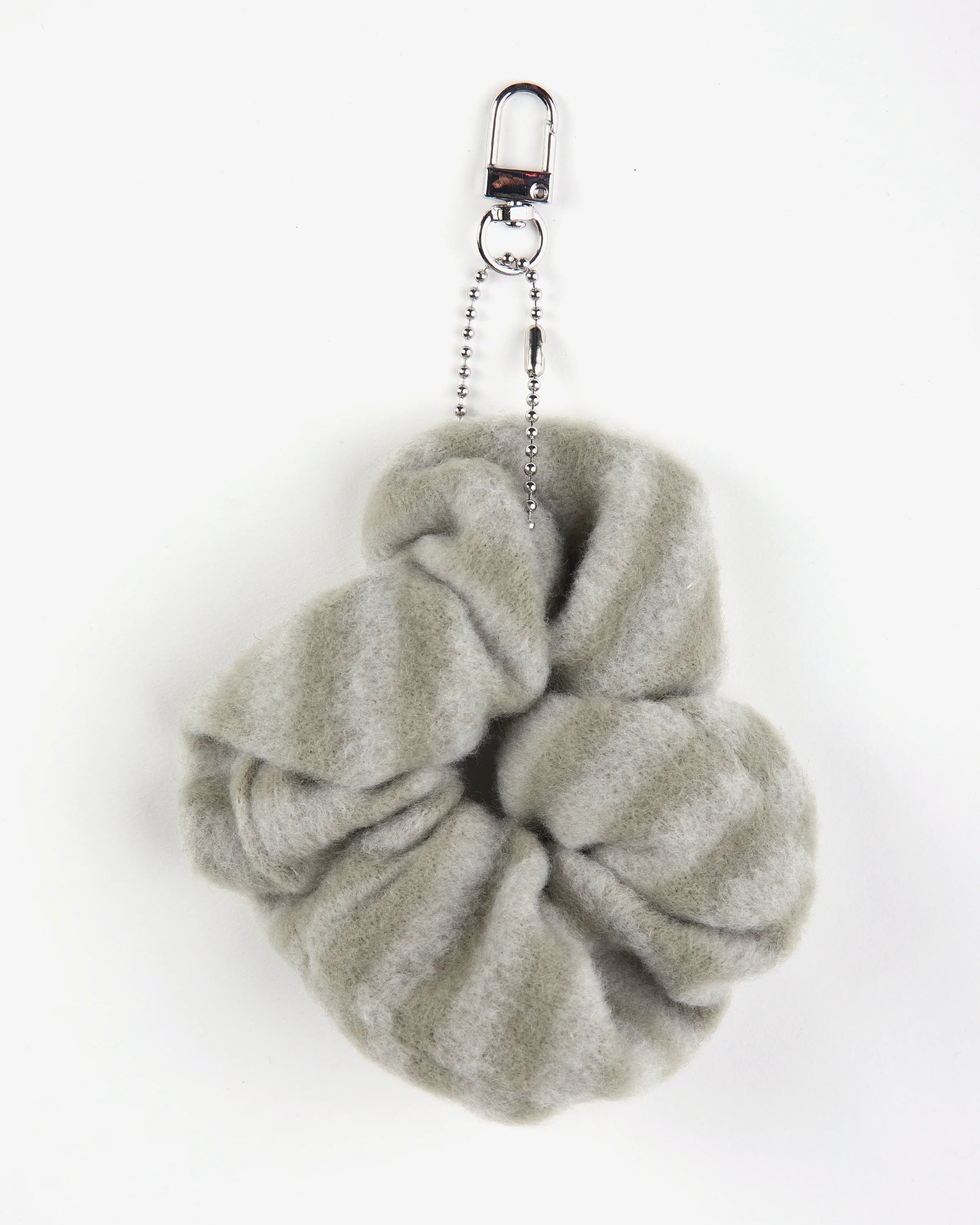 Matcha Stripe Key Chain Scrunchie ⋆✴︎˚