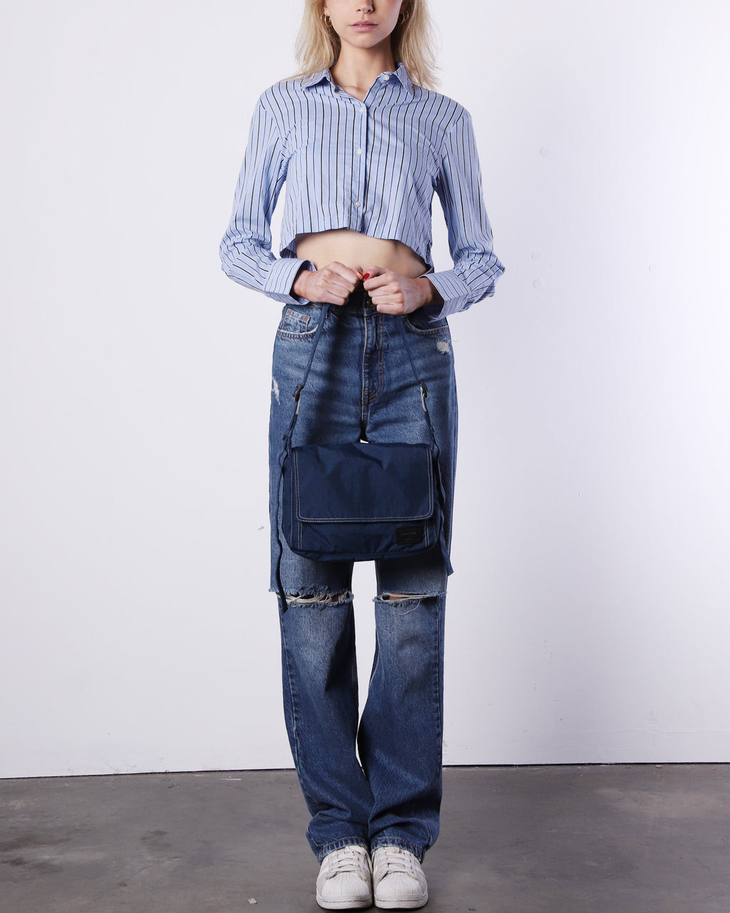 VENICE STITCH POINT Navy